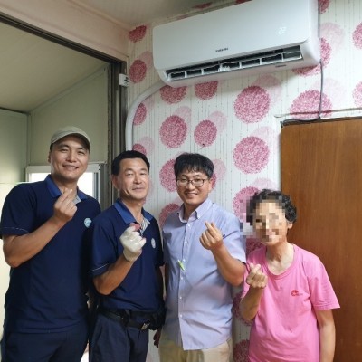 &#034;시원한 여름나기&#034;에어컨 설치 및 수리 지원 이미지