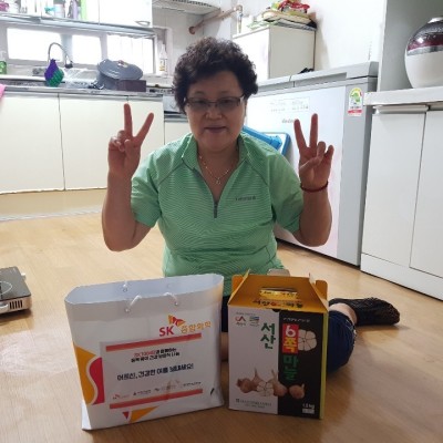 「SK1004단 행복나눔 사랑잇기 결연사업 시즌Ⅳ」2회차 활동 - '중복맞이 건강 보양식 나눔' 이미지