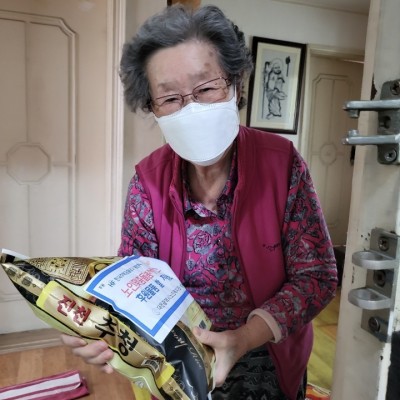 한국주택금융공사 대전지사 후원 쌀 전달 이미지