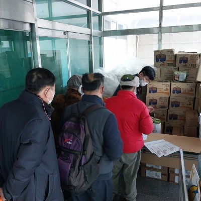 설 연휴 식품키트 나눔행사 이미지