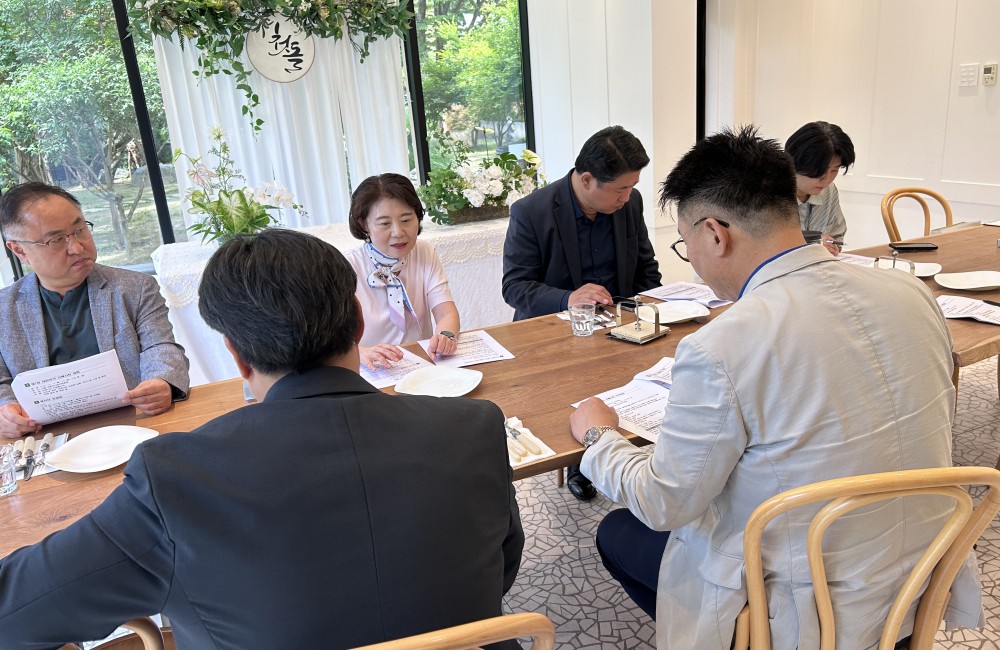 대전 선배시민 자원봉사센터 1차 기관장 간담회 진행 게시물 첨부 이미지