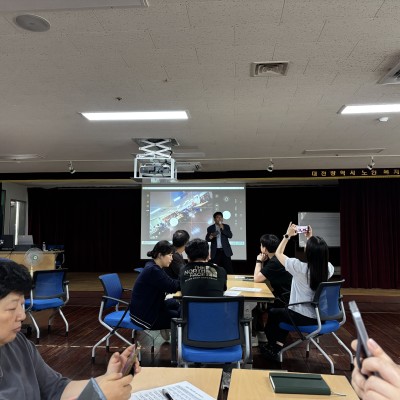 직원 역량강화 교육, 스마트폰 촬영 교육 이미지