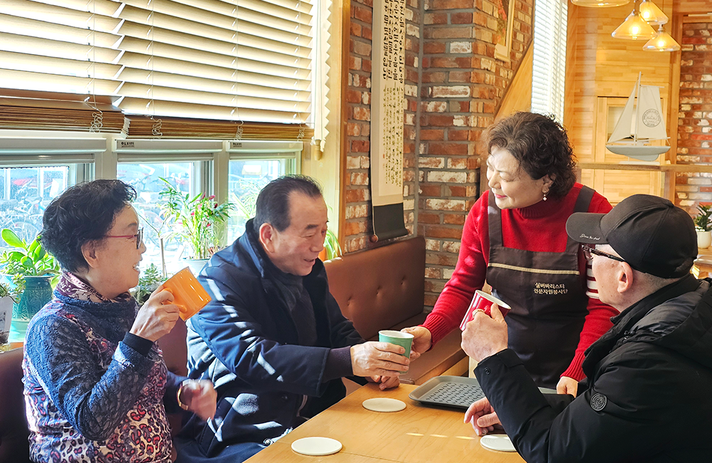 실버바리스타 봉사단